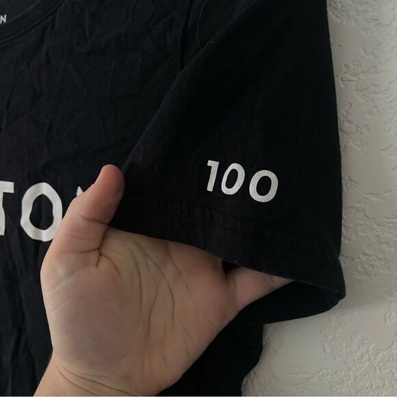 Peloton Century 100 Black T-Shirt Size Large - Picture 3 of 5
